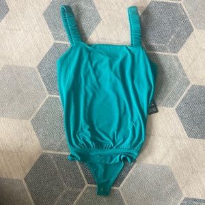NWT//Express//Teal Bodysuit